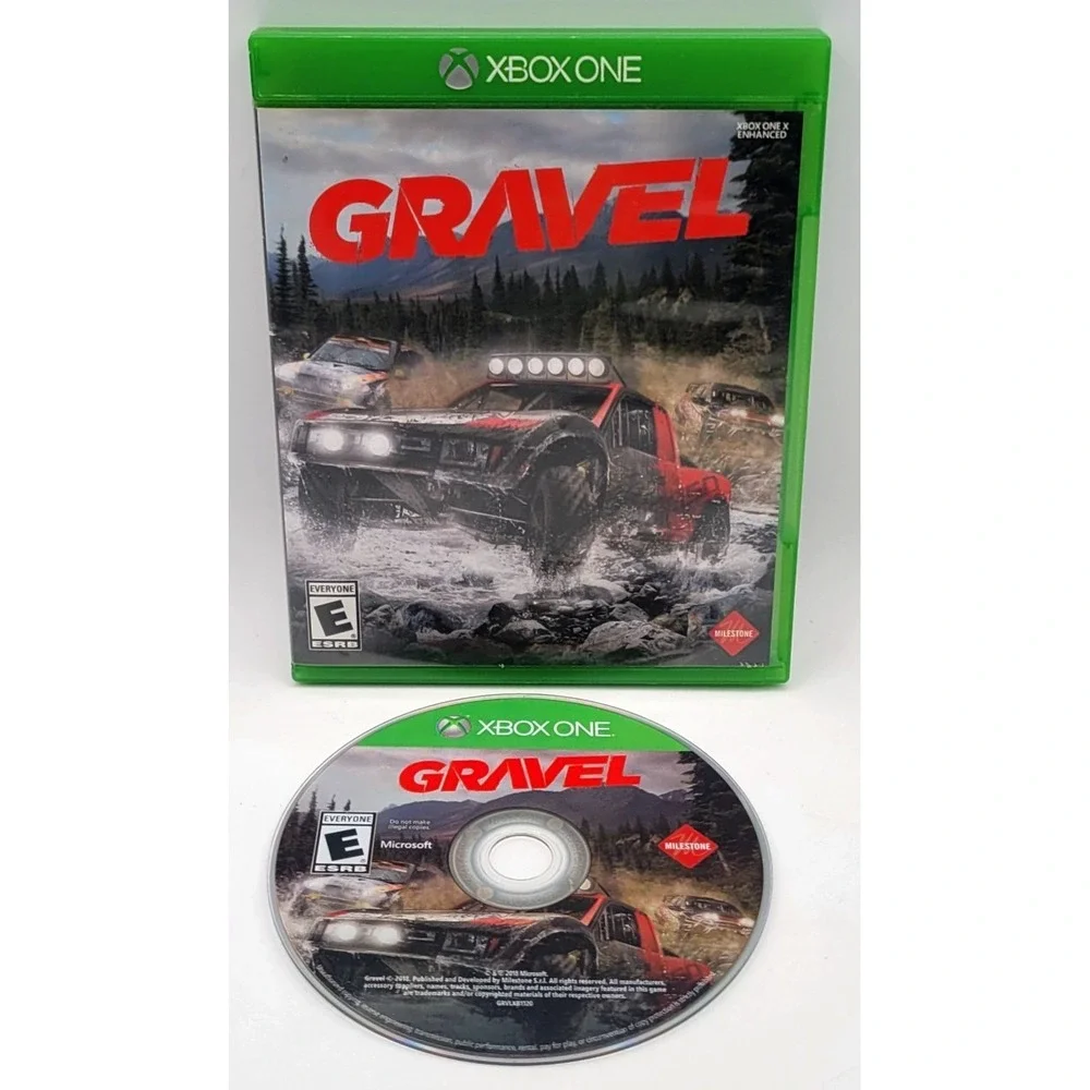 Gravel Microsoft Xbox‎ One Game E Milestone  2018 Racing Off-Road CIB COMPLETE